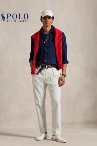 Sơ mi RALPH LAUREN linen 2025