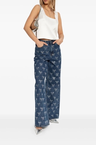 Quần jeans SELF PORTRAIT nơ