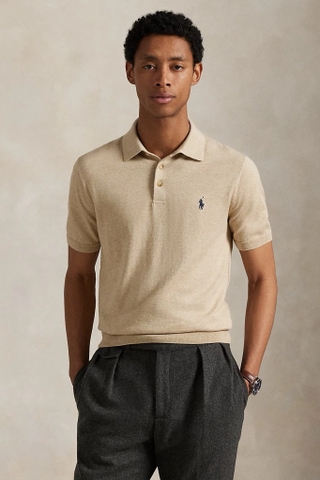 Polo RALPH LAUREN trơn 4 màu