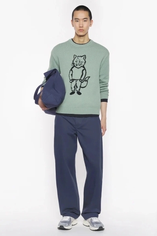 Áo len MAISON KITSUNE cáo trơn 2 màu