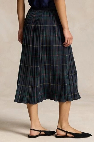 Chân váy RALPH LAUREN kẻ xanh