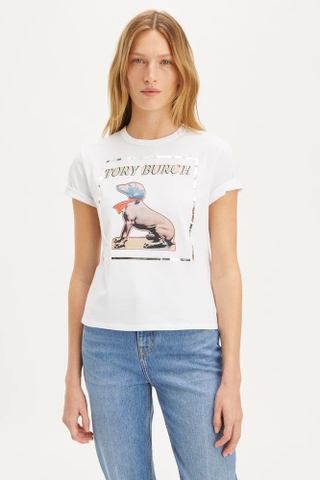 Tshirt TORY BURCH dog