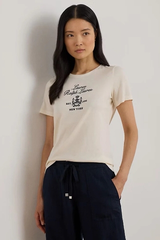 Tshirt RALPH LAUREN thêu 1986