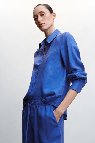 Sơ mi MASSIMO DUTTI linen 2 màu