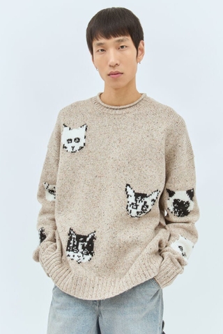 Áo len ACNES STUDIO nâu mèo