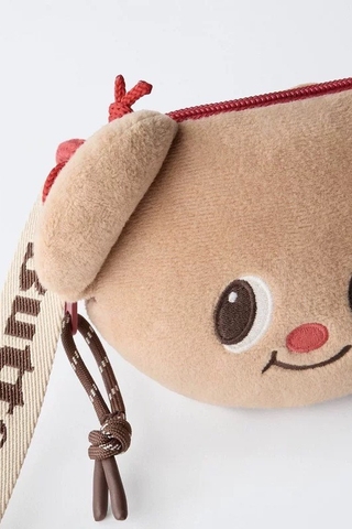 Túi ZARA đeo chéo gấu