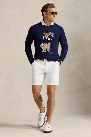 Áo len RALPH LAUREN gấu golf khoác trong hồng