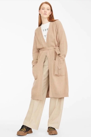 Cardigan Max Mara túi 2 bên