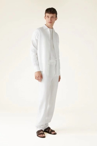 Set linen LORO PIANA áo+ quần