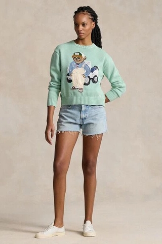 Áo len RALPH LAUREN xanh mint