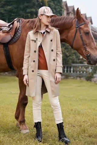 Trencoat Hazzy kẻ đỏ