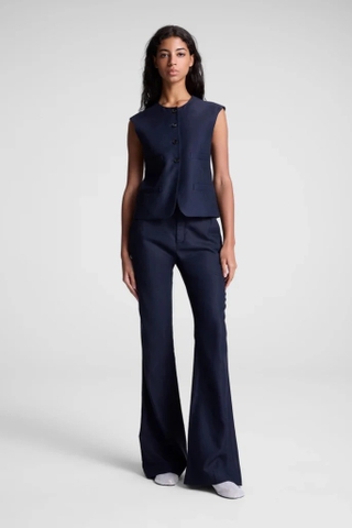 Quần A.L.C navy ống vẩy (có set)