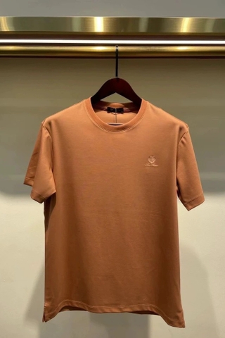 Tshirt LORO PIANA trơn logo ngực