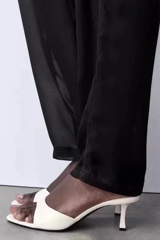 Guốc ZARA da bóng