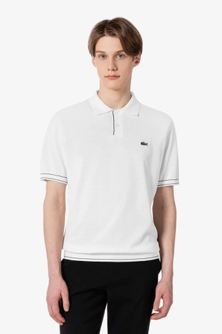 Polo Lacoste viền tay thoáng khí