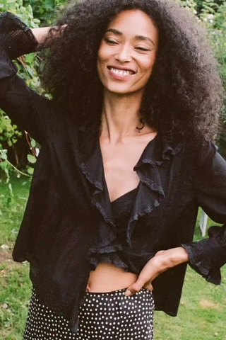 Sơ mi DOE'N bèo ngực