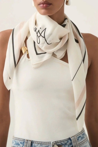 Khăn AJE lụa silk