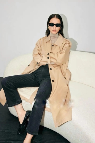 Trendcoat Sandro dáng dài