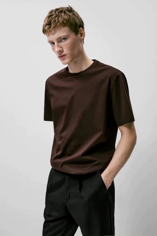 Tshirt MASSIMO DUTTI trơn 6 màu
