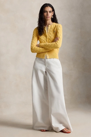 Cardigan RALPH LAUREN vặn thừng