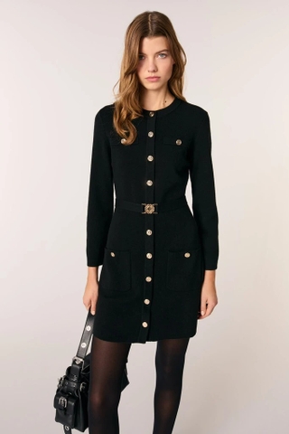 Váy MAJE vạt ngực kèm belt