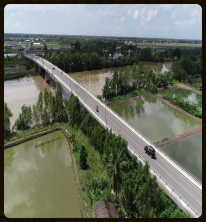Công trình : Cầu Chợ Kinh trên đường tỉnh 940, tỉnh Sóc Trăng
