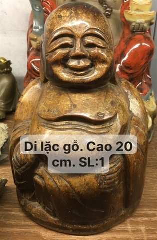 Tượng Đức Di Lặc gỗ xưa