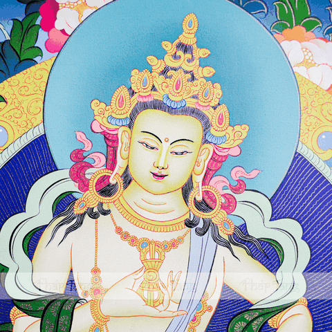 Thangka Đức Kim Cang Tát Đỏa 65x77