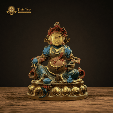 Tượng Đức Hoàng Thần Tài Lưu Ly Cao Cấp 12cm