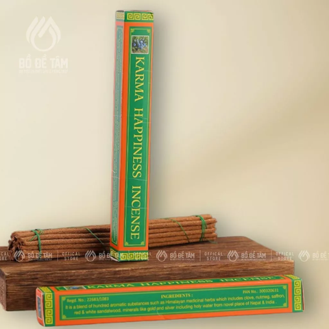 [2 Hộp] Nhang Thảo Dược Karma Happiness