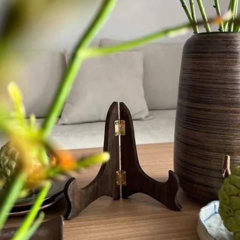 Kệ Gỗ Trưng Bày Tranh/Ảnh Decor Siêu Thị Bồ Đề Tâm