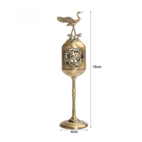 Lư xông trầm đồng Tùng Hạc Diên Niên