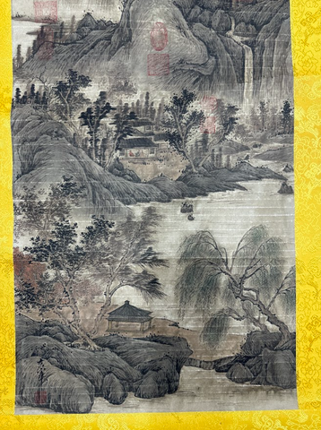 Tranh thủy mặc Tĩnh Lặng Triệu Hàn