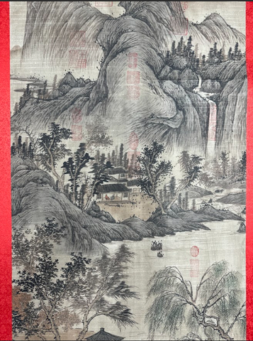 Tranh thủy mặc Thanh Suối Cổ Sơn