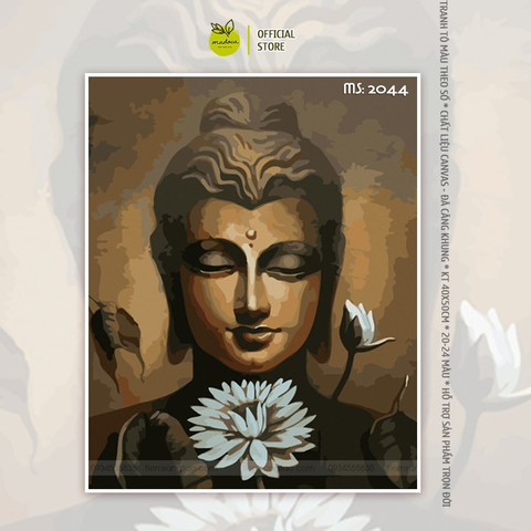 Tranh tô màu số hóa Phật giáo