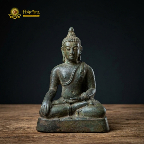 Tượng Phật Thích Ca Đồng Thái Lan Xưa Sưu Tầm (10-20cm)