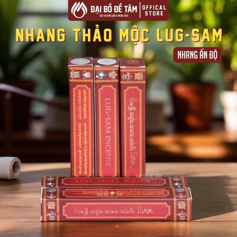 Nhang Thảo Mộc Lug-Sam Ấn Độ - Hương Thơm Thảo Mộc Tự Nhiên Vùng Himalaya