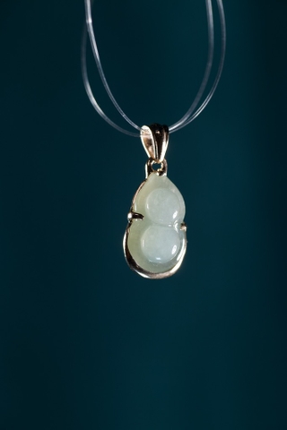 MẶT DÂY CHUYỀN PHỈ THUÝ TRÁI BẦU - VÀNG 14K