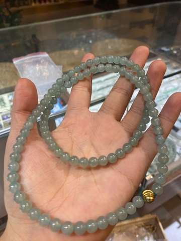 Vòng Cổ Trắng Thiên Lam 6.3mm - 6.5mm