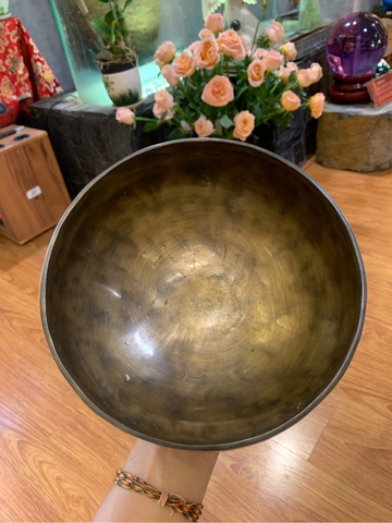 CHUÔNG XOAY ĐỒNG THỦ CÔNG 18CM