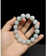 Vòng Tay Trắng Hoa Bay - Nếp Hoá Khởi Keo - 13.6mm