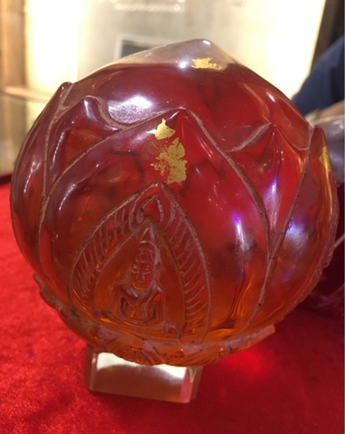 NGỌC NAGA CẦU CHẠM KHẮC HÌNH BỔN TÔN