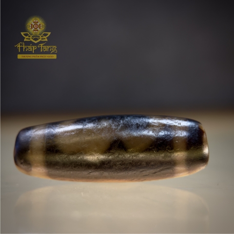 Dzi Chủng Tự OM Same Old 33mm - Họa Tiết 1 Mắt Trí Tuệ - Tịnh Hóa Nghiệp Chướng, Hộ Trì Bình An