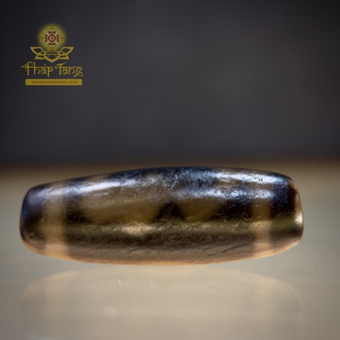 Dzi Chủng Tự OM Same Old 33mm - Họa Tiết 1 Mắt Trí Tuệ - Tịnh Hóa Nghiệp Chướng, Hộ Trì Bình An