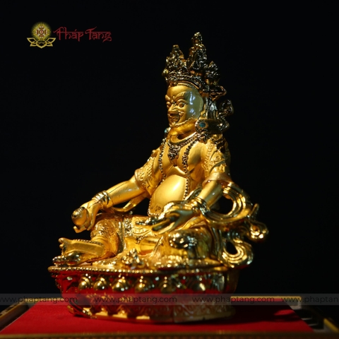 TÔN TƯỢNG HOÀNG THẦN TÀI HỢP KIM MẠ VÀNG ẤN ĐỘ