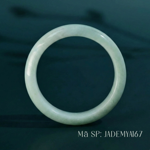 Vòng Ngọc Phỉ Thúy "Thanh Xuân Tươi Mới" - Táo Nhạt Nếp Hoá