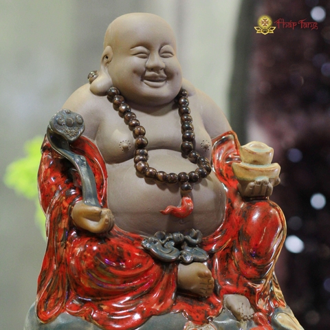 TÔN TƯỢNG ĐỨC PHẬT DI LẶC GỐM BÁT TRÀNG