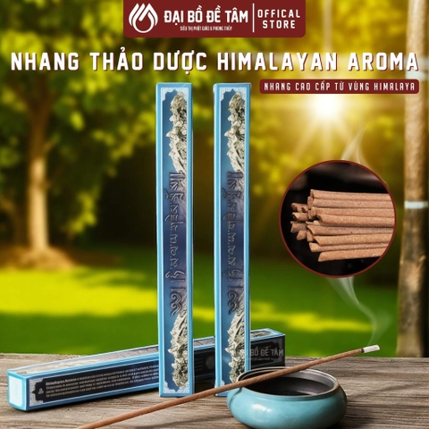 Hương Thảo Dược Tây Tạng Himalayan Aroma, Nhang Thiền 25 Que Thanh Lọc Không Gian