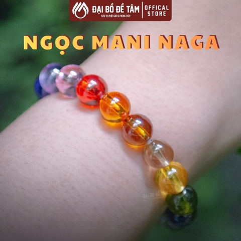 [1 Viên] Mani Naga Phong Thủy May Mắn | Nhiều Màu Tự Nhiên | Size 8-12ly