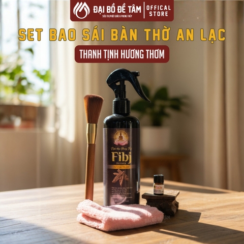 Combo Nghi Thức Thanh Tịnh – Bộ Kit Bao Sái Bàn Thờ